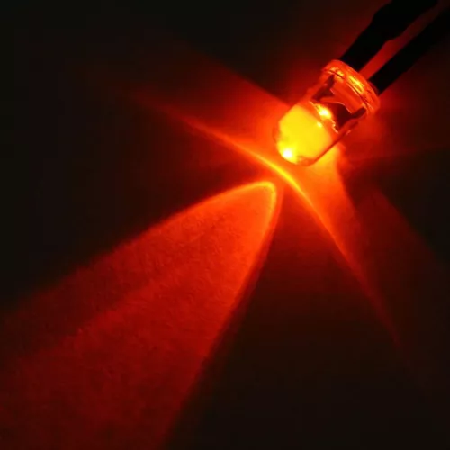 100 x 3 mm vorverdrahtet DC 5 V-12 V Micro LED Leuchten emittierende Dioden Mini Birnen Lampe - Bild 6 von 26