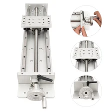 TOP!! 400mm Manual Sliding Table SFU1605 Ballscrew Linear Stage Actuator w/ Lock