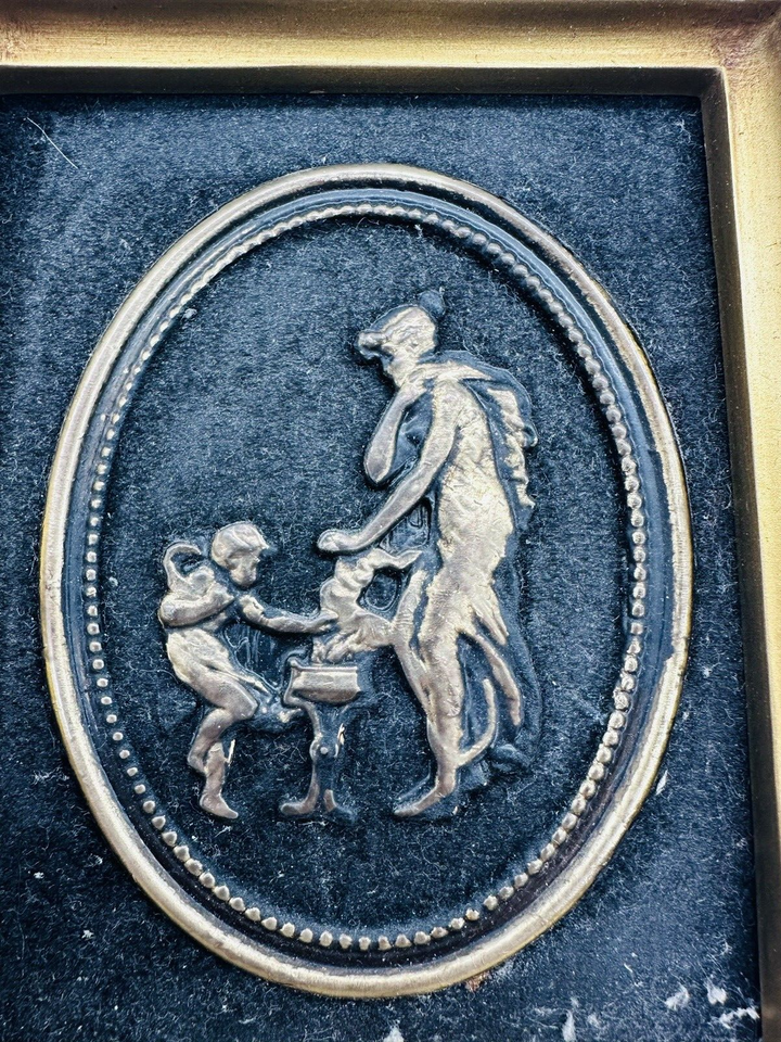 Beautiful Vintage Arabesque Wall Art Decor Gold Frame Set of 2 eBay