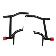 Saddlebags Guards Crash Rails Bars For Harley Touring Road Street Glides 14-23