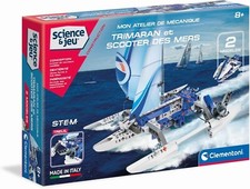 Clementoni - 52340 - Mon Atelier de Mécanique - Trimaran et Scooter des Mers