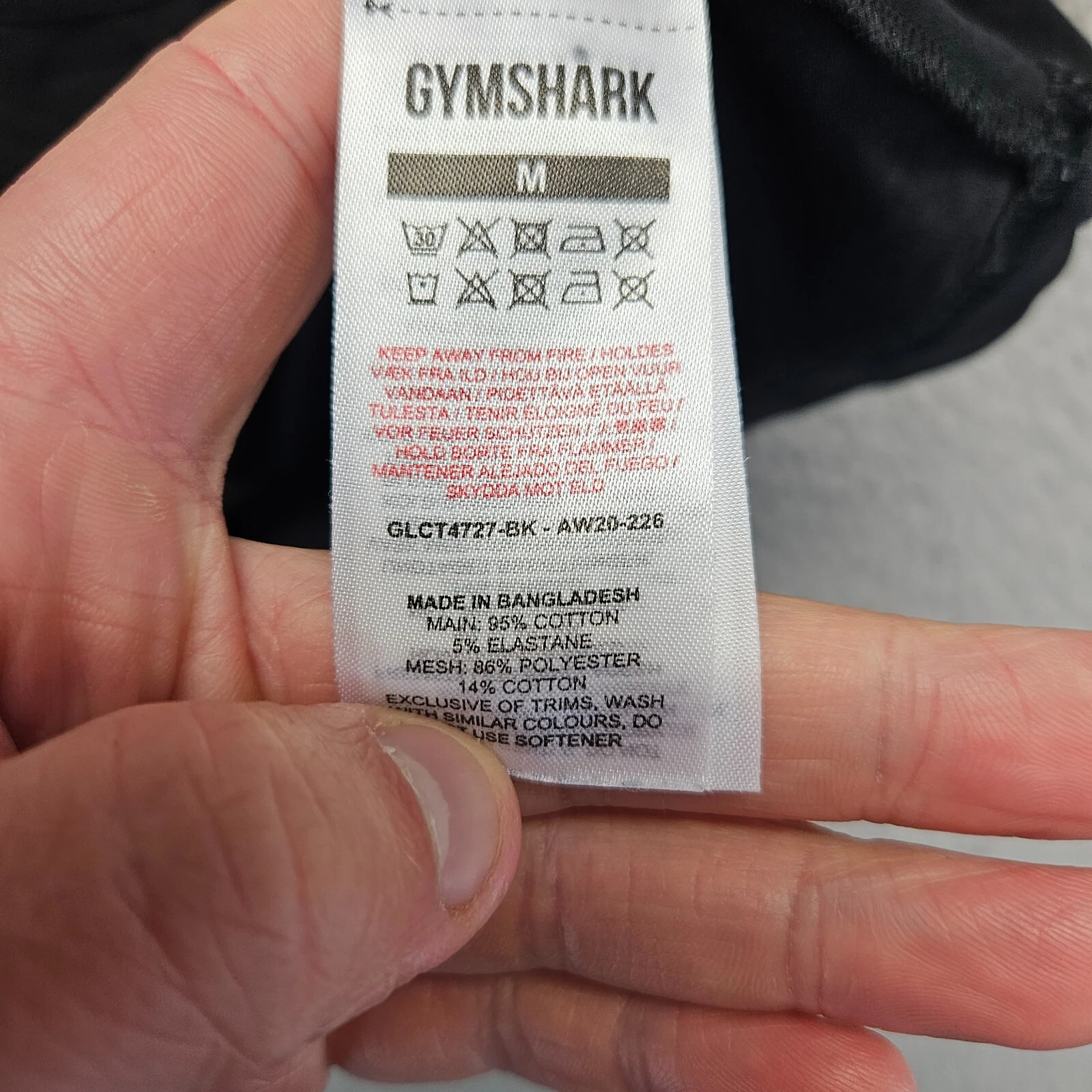 gymshark cropped racerback sleeveless shirt