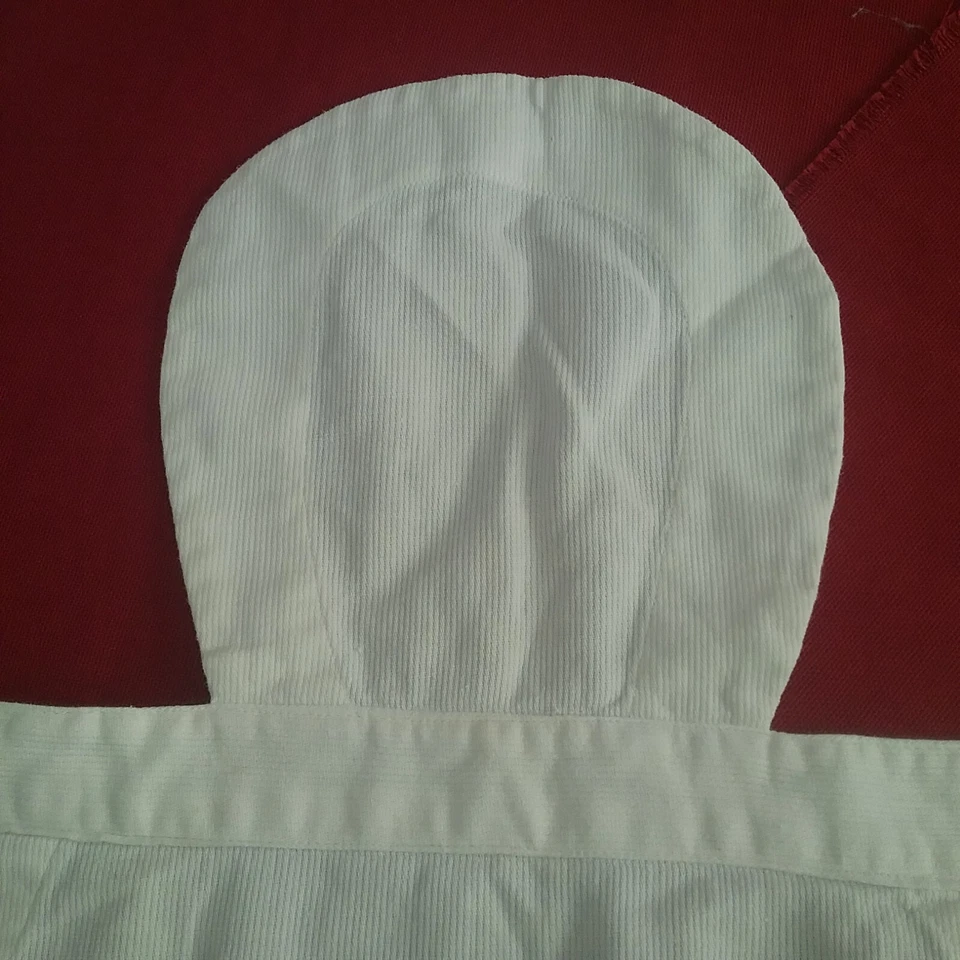 Elégant tablier de soubrette 1920, très bonnes finitions coutures. (4) - Photo 3/4