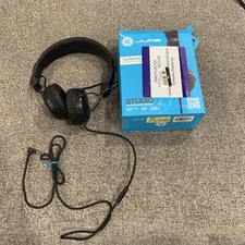 JLab Audio Wired Studio On-Ear Headphones - Black Foldable