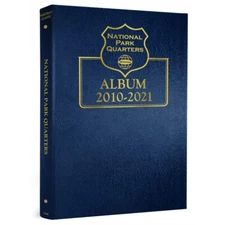 National Parks Quarters Album P&D 2010-2021 Coin Album Whitman 3057 w/ Free Post