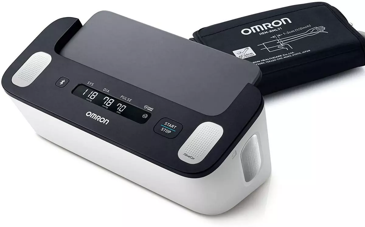 OMRON Complete Smart Home Blood Pressure Monitor and ECG for