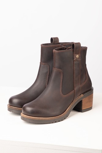 Botas de Tacón para Damas Cuero Genuino Calzado de Campo Zapatos de Tacón para Mujer Rydale - Imagen 8 de 13