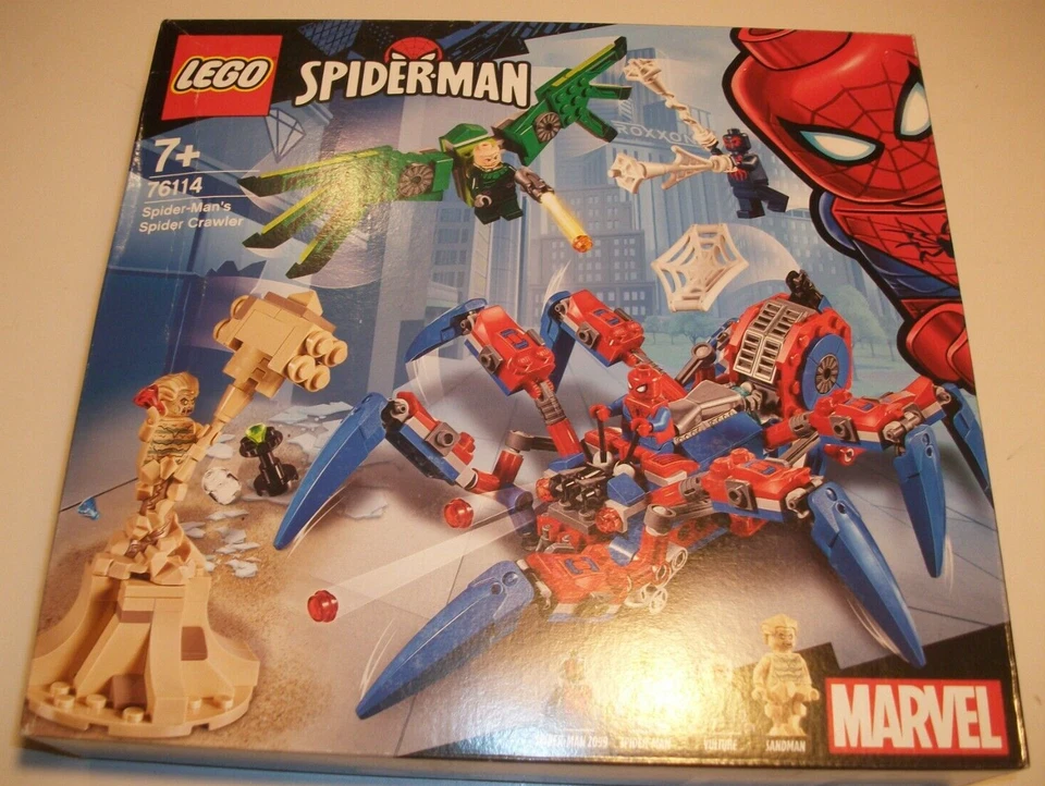 RAR!! LEGO Marvel 76114  Spider-Man's Spider Crawler  NEU + OVP - Bild 1 von 2