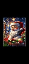 Jolly Santa St. Nick Holiday Christmas Red Diamond Painting Kit