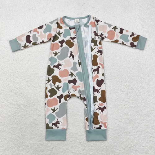 Boutique Bebé Niños Hermano Llevar a Casa Conjunto Caza Perro Pato Ropa para Dormir - Imagen 6 de 20