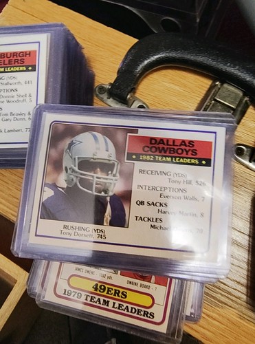 108 TOPPS FOOTBALL TEAM LEADER CARDS 1978, 1979, 1980, 1981, 1982, 1983 NM/MT FS - Picture 17 of 19