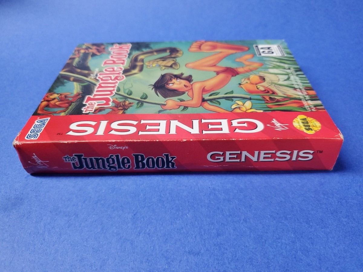 The Jungle Book - Sega Genesis 1994 CIB Authentic Cleaned