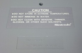 Vintage Nintendo NES GYROMITE Cartridge 5 Screw Clamshell Case Authentic 1985