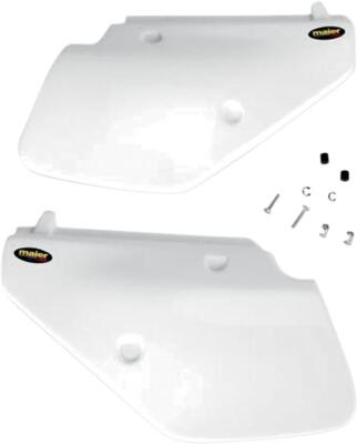 Maier Side Panels White #213261 fits Suzuki DR350SE/DR350S/DR250S/DR250SE
