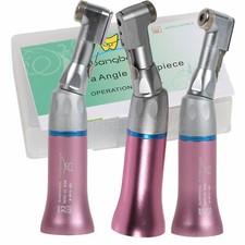 US NSK Style Dental Low Slow Speed Contra Angle Handpiece E-Type Pink NEW