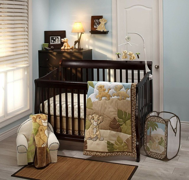 4 piece cot bedding set