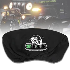 X-BULL Winch Cover Waterproof Soft Dust Neoprene Fits 9500-14500 lb Standard