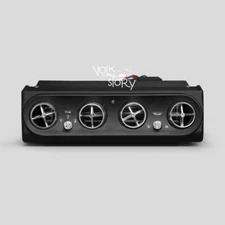 Vintage Underdash  A/C Air Conditioner  ALL BLACK VW Mustang classic 12000 BTU