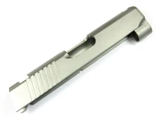 New 1911 Officer 3.5" Stainless 9mm BULL Slide Series 70 Novak Sight Cut