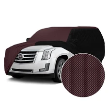 For Chevy K1500 Suburban 92-96 Stormproof Wine Custom Car Cover w Black Sides