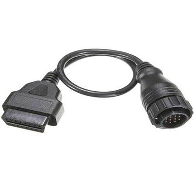 40cm 14Pin To16Pin OBD2 Adapter Diagnostic Connector Cable For Mercedes Benz Car