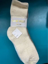 Nine West Beige Socks 4 Pairs
