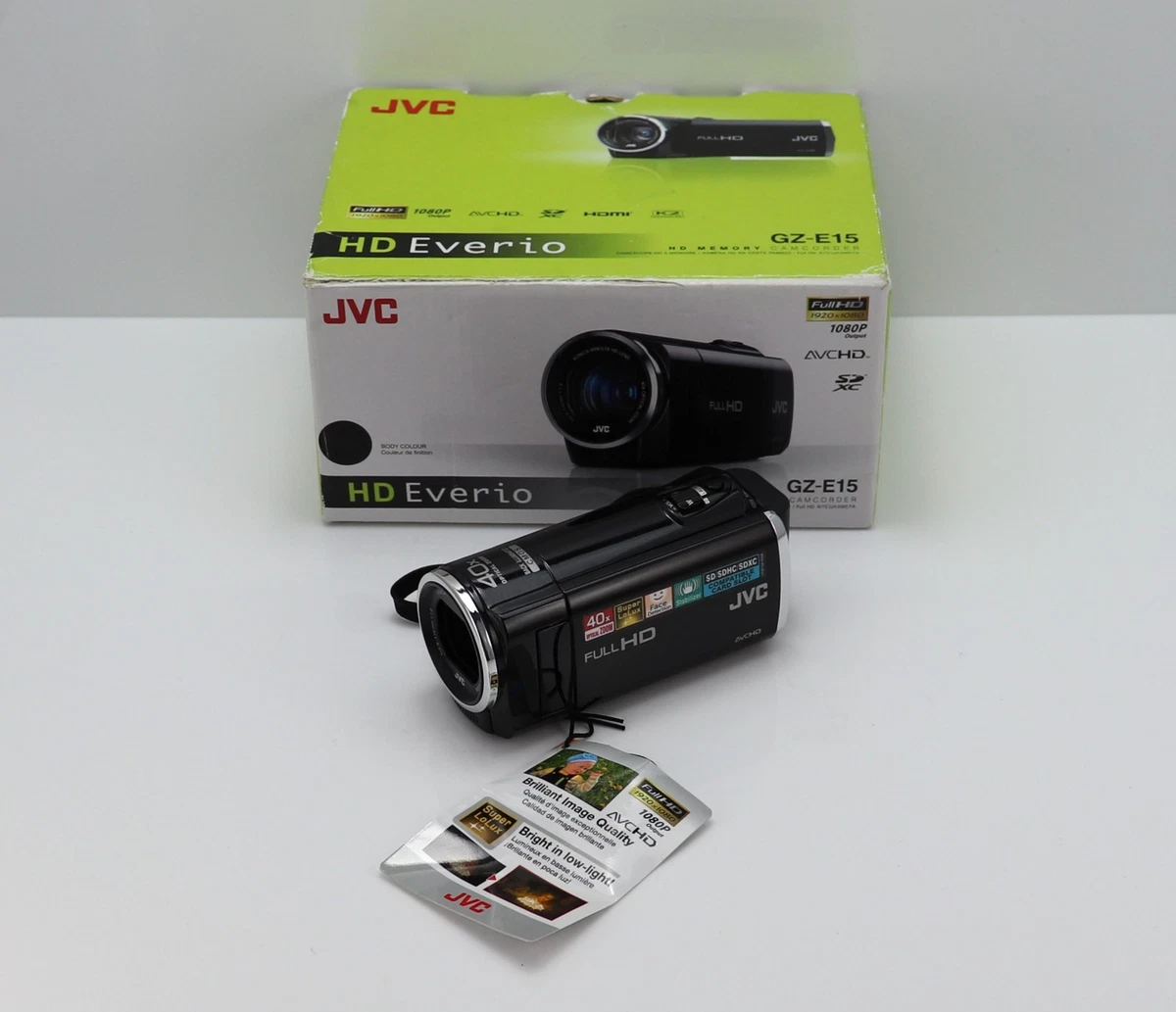 JVC Everio 2.5-2.9 in Screen Camcorders for sale | eBay