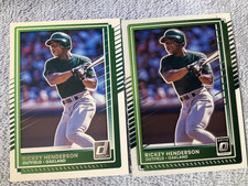 2025 Donruss - #7 Rickey Henderson Athletics BASE+ OPTIC VERSION (HOF)
