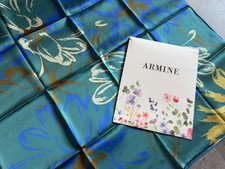 ARMINE Seidentuch Kopftuch Hijab Esarp 100% Ipek 100% Seide 100% SILK !! SURA