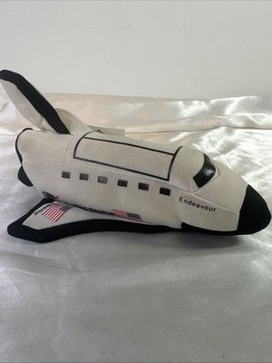 NASA space shuttle plush USA NASA Logo.  California Science Center