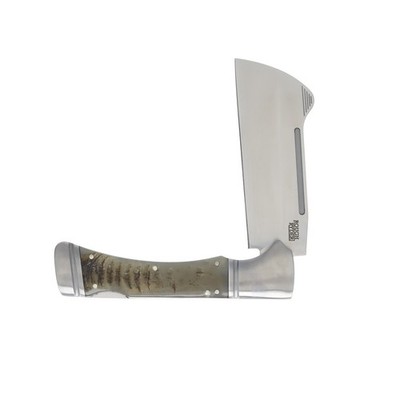 RR2589 Rough Ryder Big Horn Stainless Steel Blade Ram Horn Handle Lockback