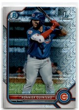 2022 Bowman #BCP-124 Ronnier Quintero Mega Box Chicago Cubs