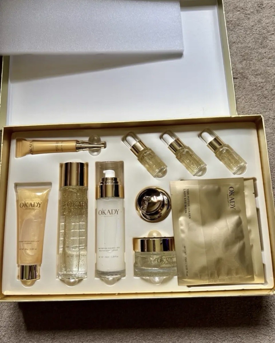 OKY　Healthy Beautyセット Okady Polypeptide Skin Care Set 10pcs – 24 Peptides Anti-Aging