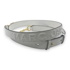 Marc Jacobs Leather Shoulder Bag Strap White Adjustable Crossbody M0014865