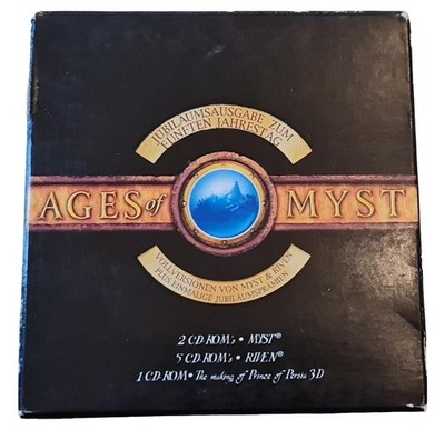 The Learning Company Ages of Myst Jubiläumsausgabe PC Adventure Spiel CD
