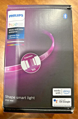 Philips Hue LED Lightstrip Plus Extension 1m 40'' White & Color-For PARTS ONLY