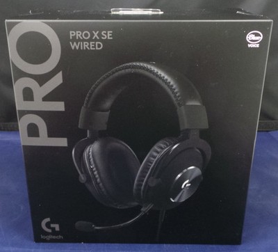 Logitech G Pro x SE Wired Gaming Headset Black BRAND NEW