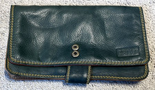 Official Psion Leather Case – Brown/Green – Fits Psion Series 3 and series 5