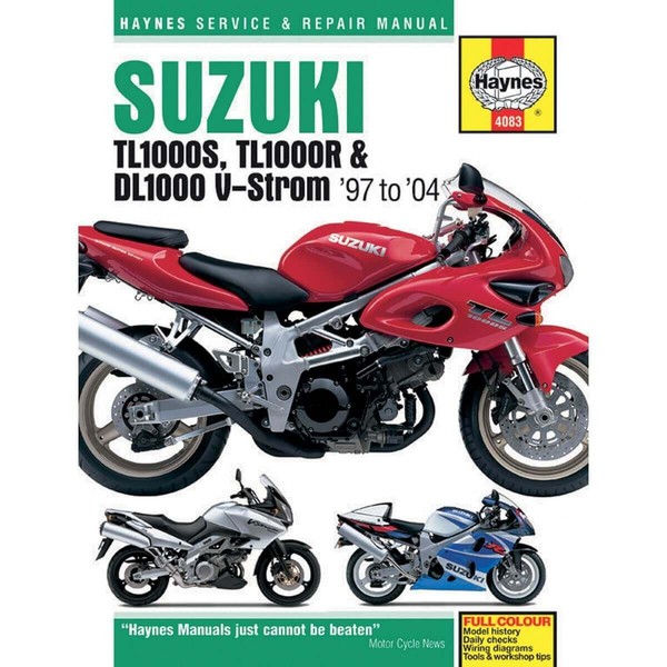 Suzuki DL 1000 V-Strom / Tls / Tlr - Revision Technik Englische Haynes / 4083110-image