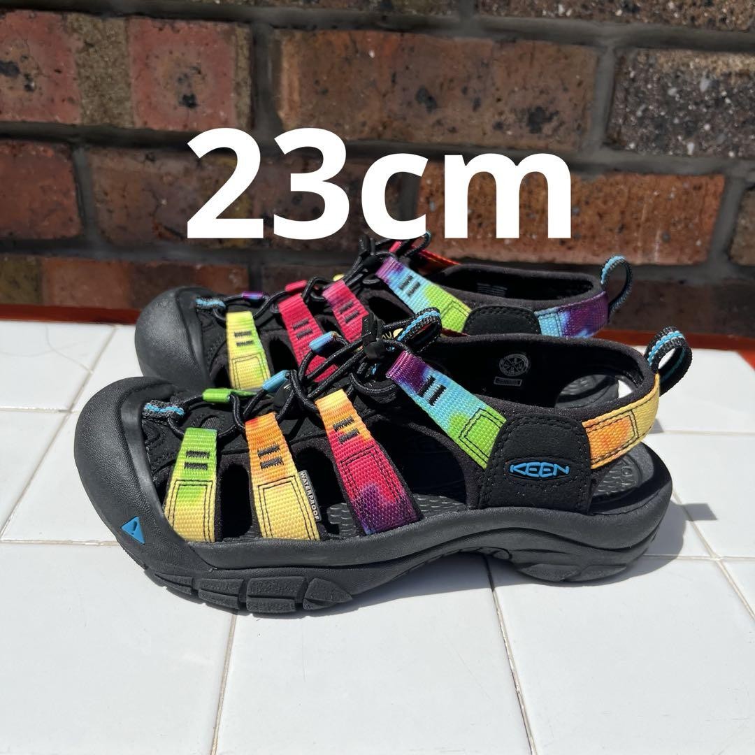 Scarpe da acqua donna Keen Mintport retrò US6 23 cm blu come nuove leggere