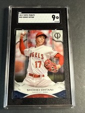 Shohei Ohtani 2019 Topps Tribute #45 Angels SGC 9