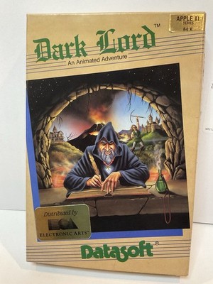 Vintage Apple II RPG Dark Lord by Datasoft / Electric Arts