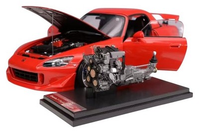 Motorhelix 1/18 Honda S2000 TYPE S 2007 New Formula Red Diecast