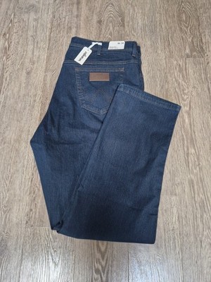 Wrangler jeans mens W46 x L34 Blue/Black Texas 821 new with tags