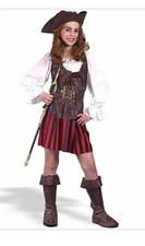 High Seas Pirate Girl Costume Small 4-6