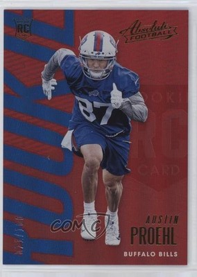 2018 Panini Absolute Spectrum Red 21/100 Austin Proehl #135 Rookie RC he0
