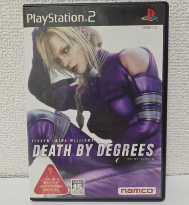 Death By Degrees Tekken Nina Williams Sony PlayStation 2 PS2 Japanisch Ver Getestet