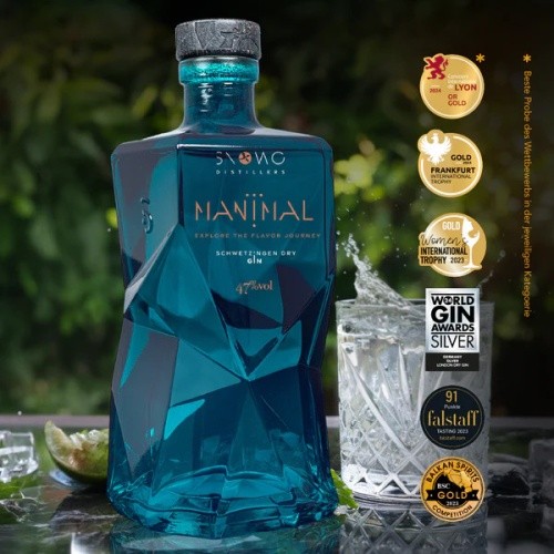 MANIMAL London Dry Gin // 0,5L 47%
