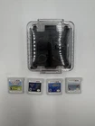 Nintendo 3DS Lot of 4 games with 16 Slot Hard Case