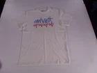 Carhartt Work In Progress T-Shirt Mens M White Graphic Chest Back Heavy Cotton